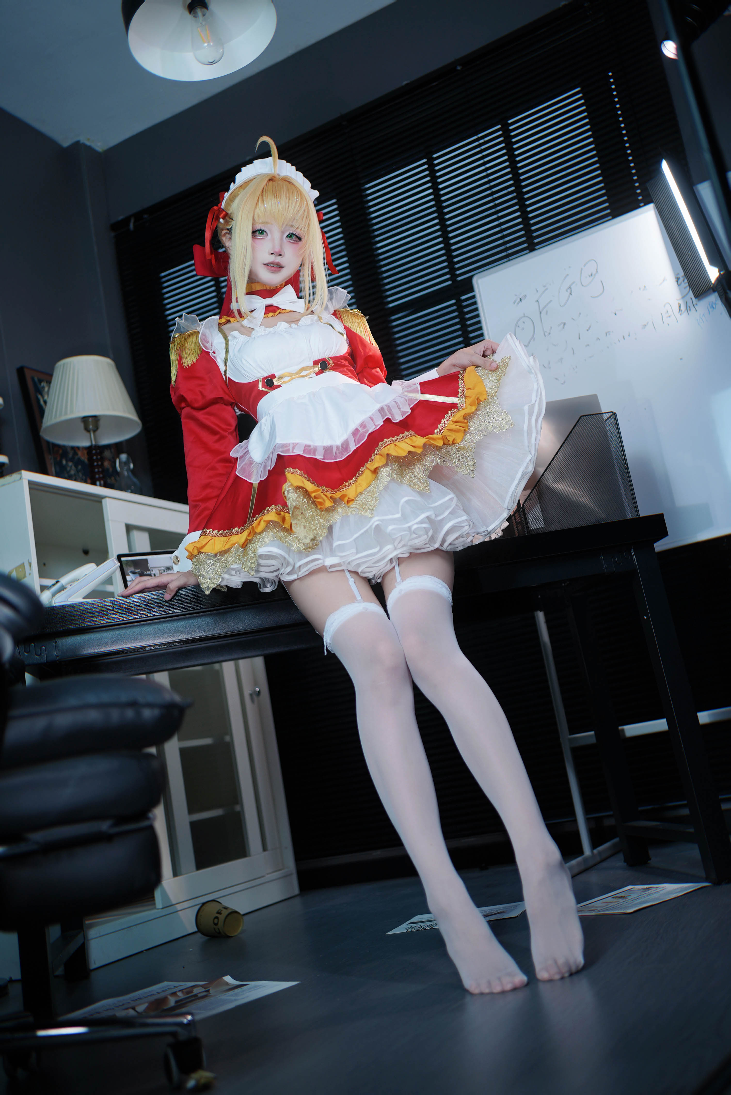 【新】五更百鬼-FGO：尼禄 女仆+遥香【29P】【294MBpikpak云盘】