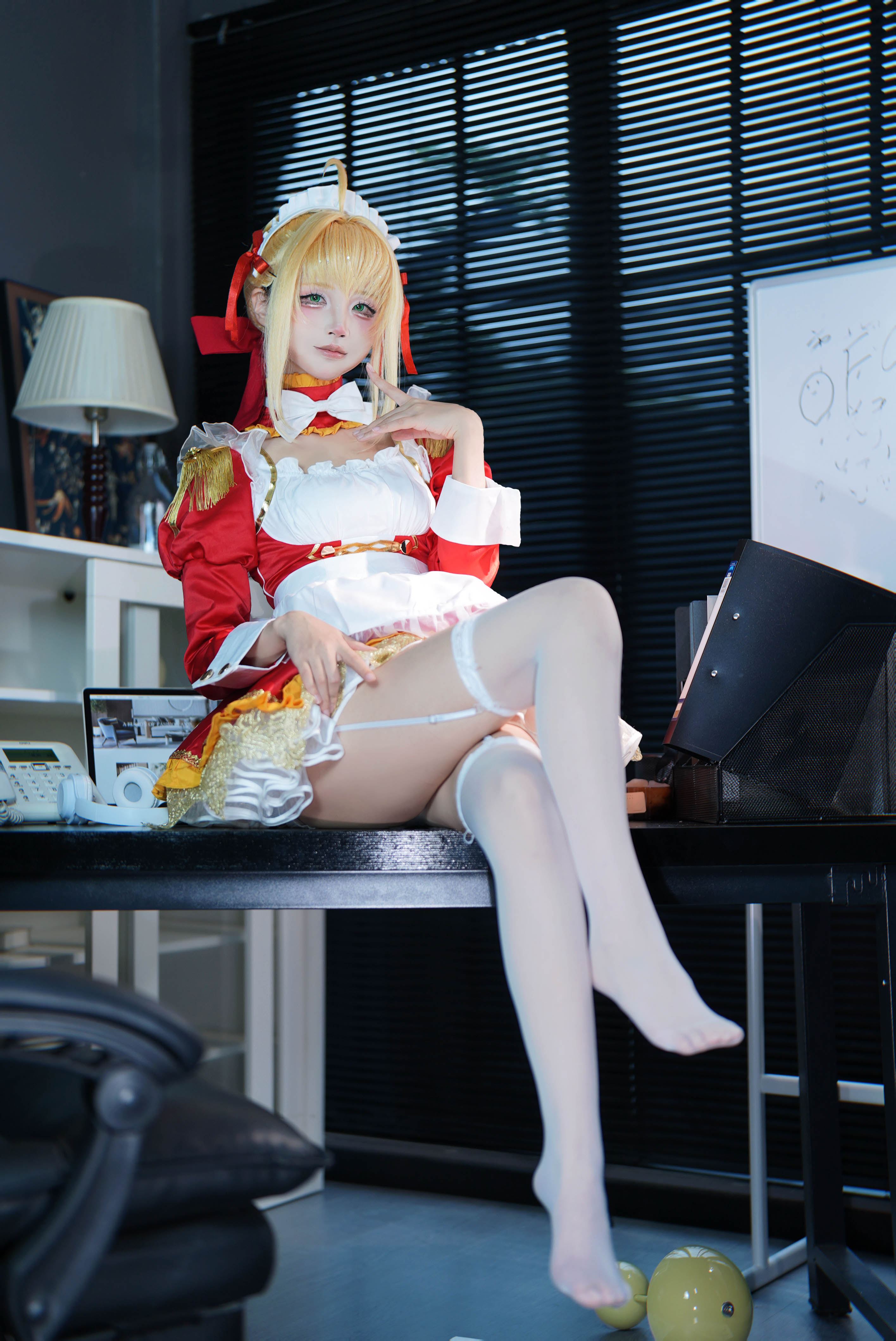 【新】五更百鬼-FGO：尼禄 女仆+遥香【29P】【294MBpikpak云盘】
