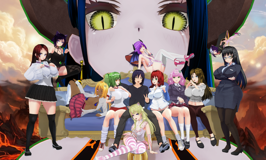 [日式SLG/汉化] 天堂里的后宫 Lustful Harem in Heaven v1.0c [PC+安卓/1.2G]