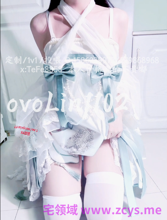 cuteli 占星猫 新作 绝美白丝汉服7分钟幻龙自慰，弹力插喷水诱惑 【1V 484MB】
