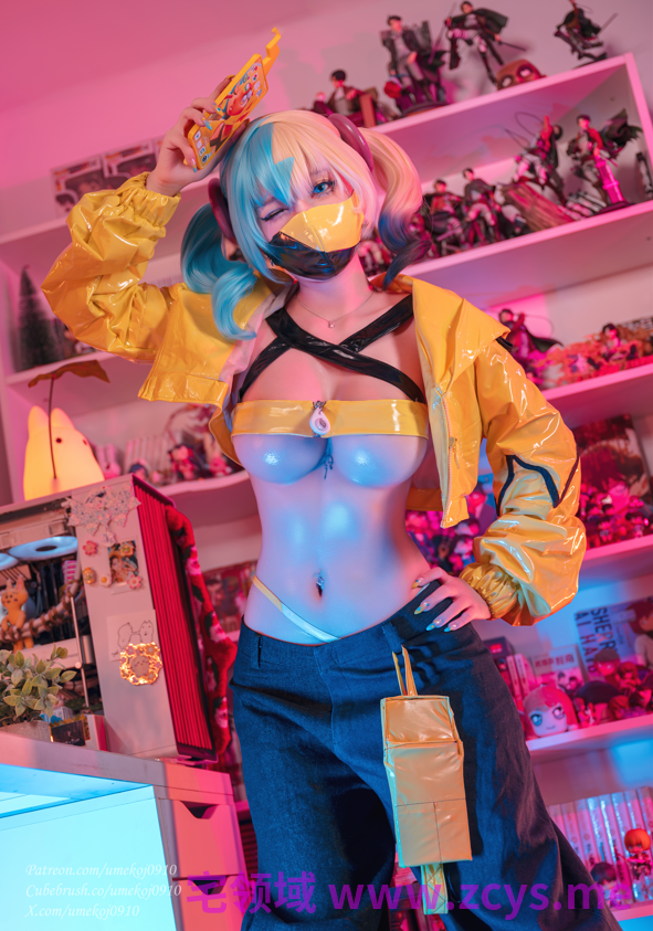 Umeko J - 宝可梦 卡莉娜 Canari Cosplay 【105P6V2G】
