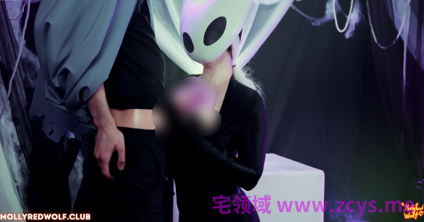 Mollyredwolf- 空洞骑士Cosplay深喉口交中出 1v 2.48g