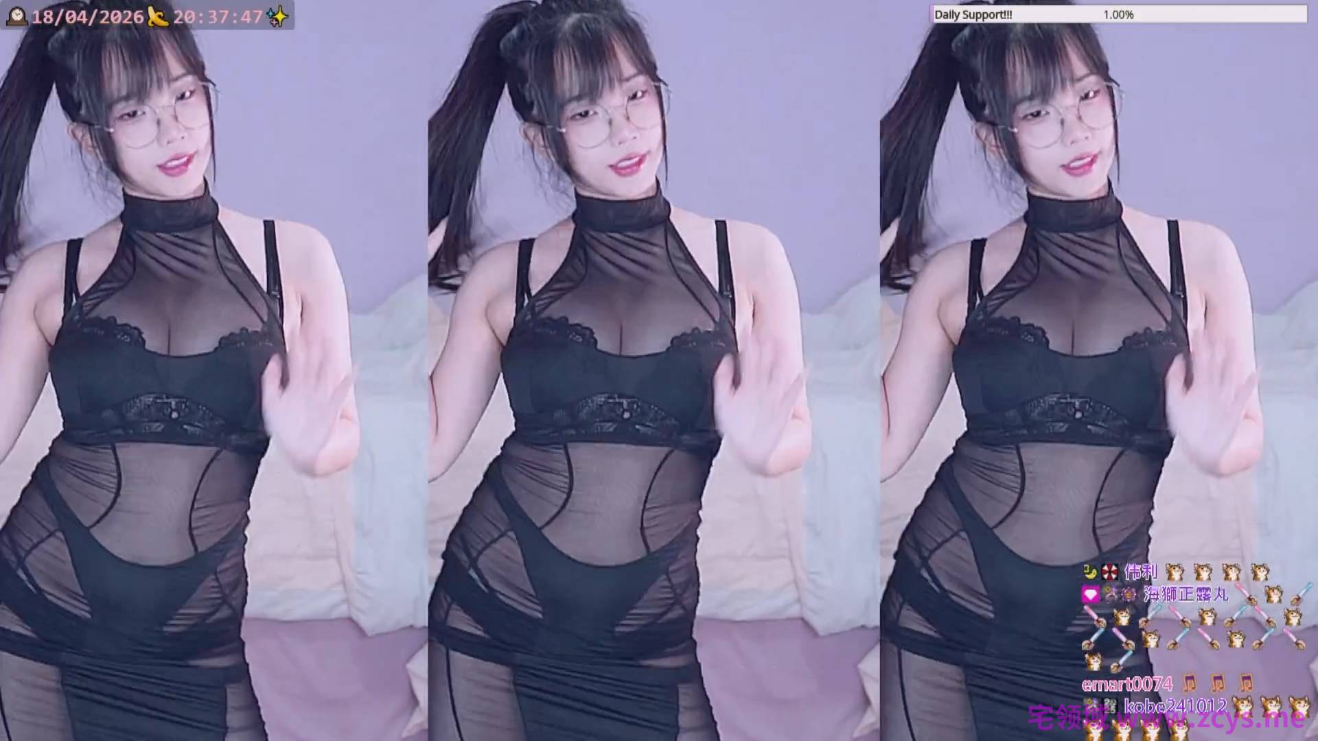 香港美女主播梓澪與村長 4月小合集【12v 1.4g】