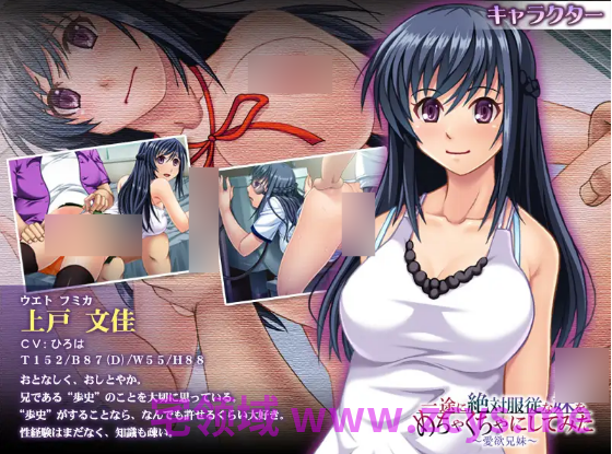 【拔作ADV】一途に絶対服従な妹をめちゃくちゃにしてみた～愛欲兄妹～AI汉化版
