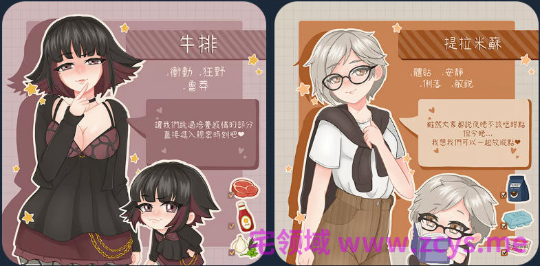 【互动SLG】与美食少女恋爱吧 Steam官方中文步兵版[新作]