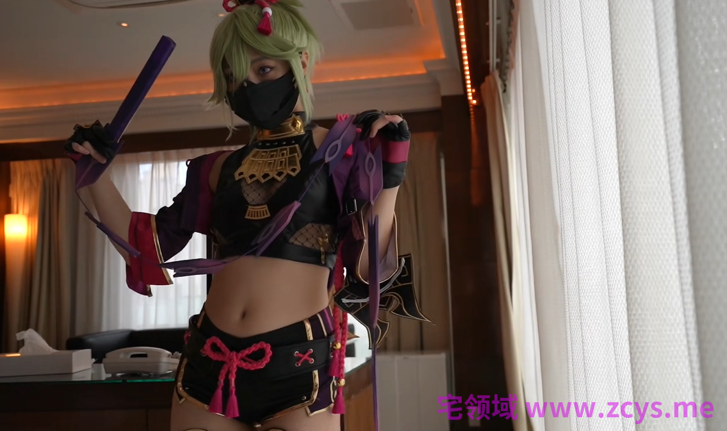 SxxSyndrome - 原神 久岐忍Cosplay 【1V1.77G】
