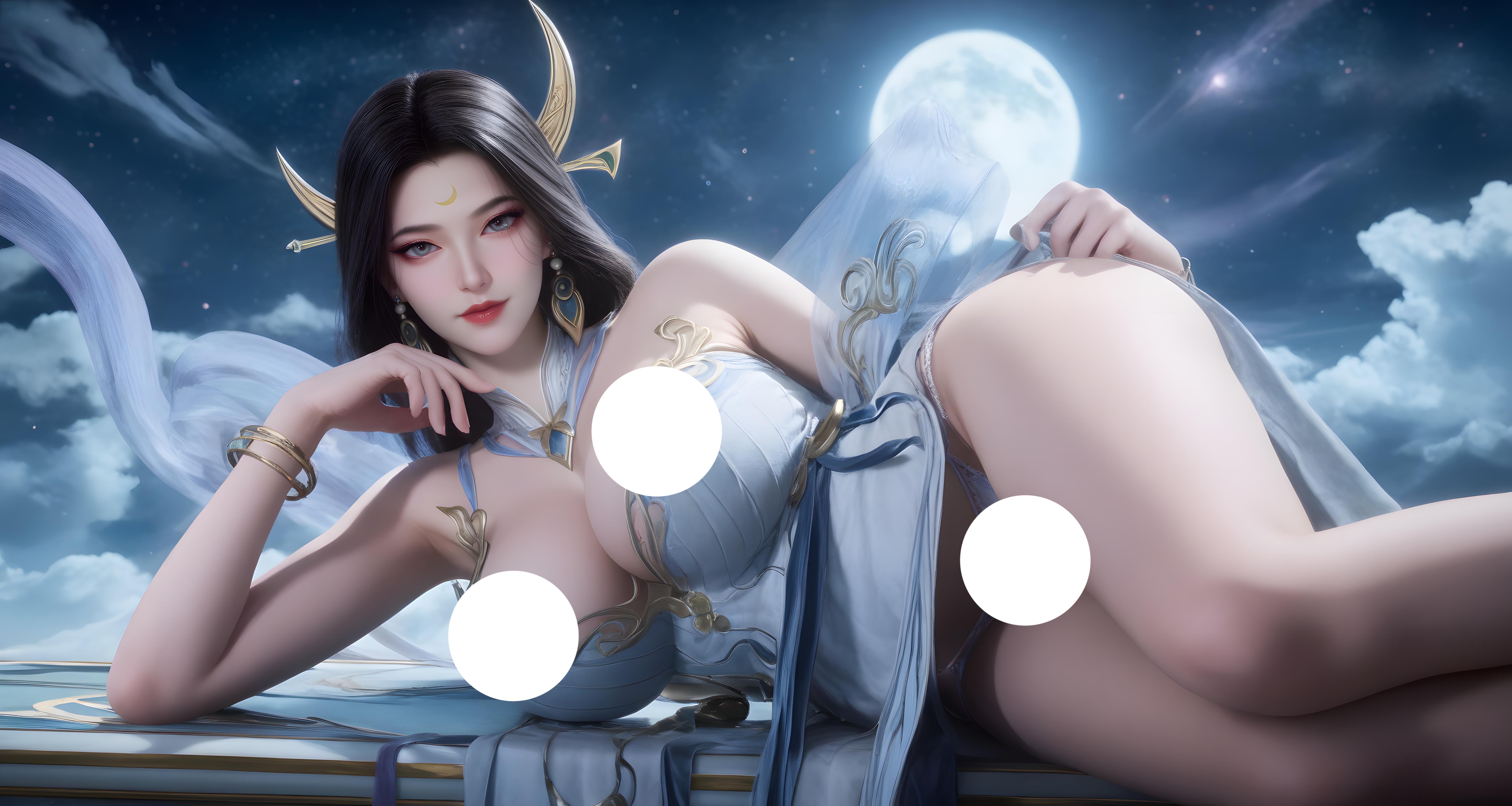 [AI动漫]（搬运至260517）师兄啊师兄-姮娥【呼呼】【216P】【700MB百度云】