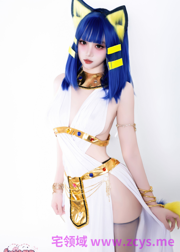柒柒不可爱 Lust77 - Animal Crossing - Ankha 动物森友会 - 艳后 【65P278M】