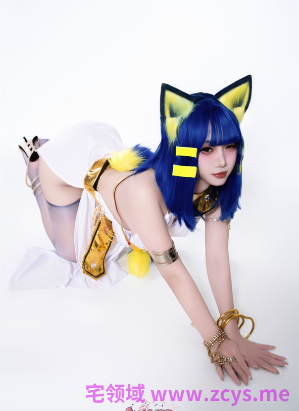 柒柒不可爱 Lust77 - Animal Crossing - Ankha 动物森友会 - 艳后 【65P278M】