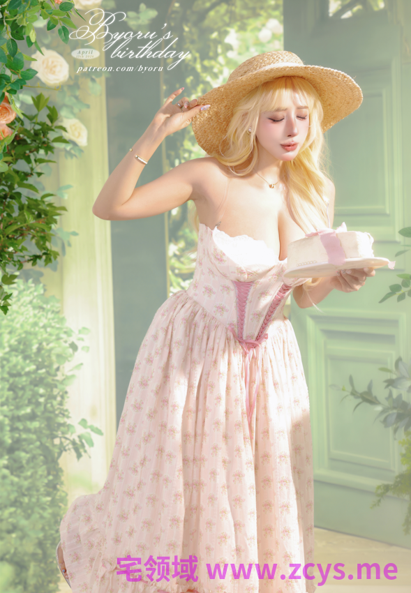 Byoru - birthday - Rose garden HD 【34P803M】