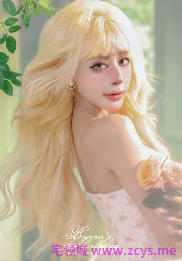 Byoru - birthday - Rose garden HD 【34P803M】