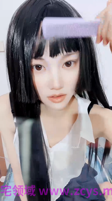 【少女学潮喷】黑长直清秀学姐