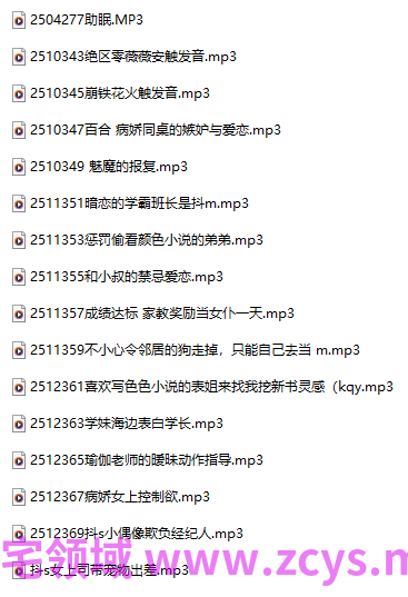 塞满sama 音频合集 265M百度盘