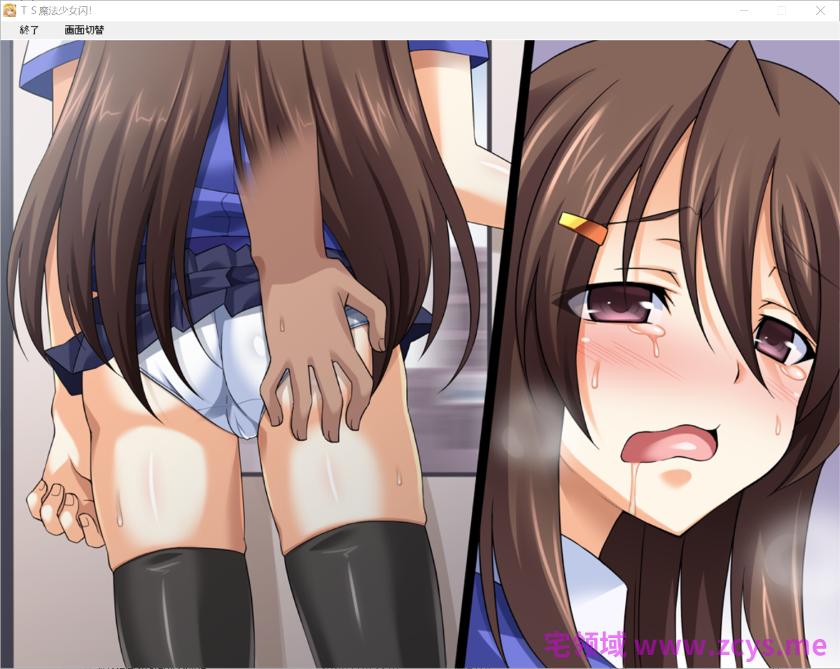 【恶堕/自慰/多p/触手/处女/汉化】TS魔法少女なお!【PC/3G】