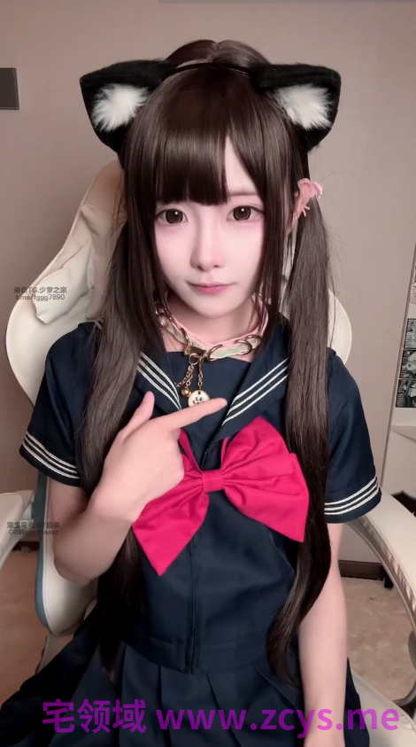 人型魅魔小月喵 1888门槛新更双马尾猫耳水手服jk自慰 【1V 189MB】