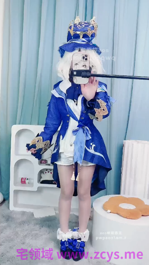 新人福利姬 青青 芙宁娜+西施 游龙清影 【3V 1.22GB】