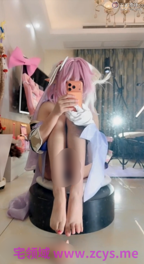 极品萝莉 张晚萌 cos爱莉希雅6v3.4g
