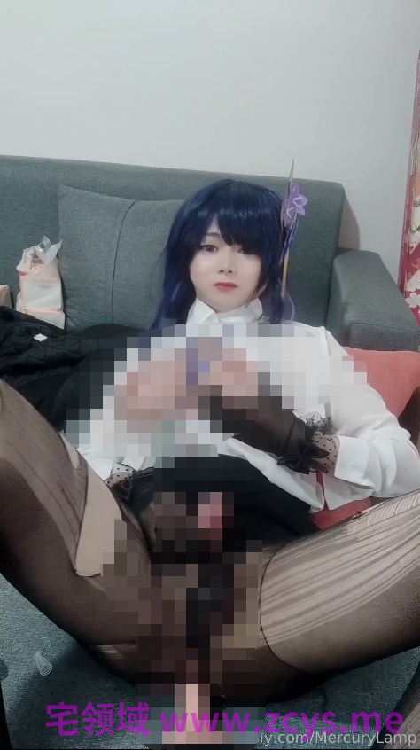 极品男娘MercuryLamp 水银灯light 跟着上司出差，拍照发圈忘屏蔽，绑着干一整夜【2V 607MB】