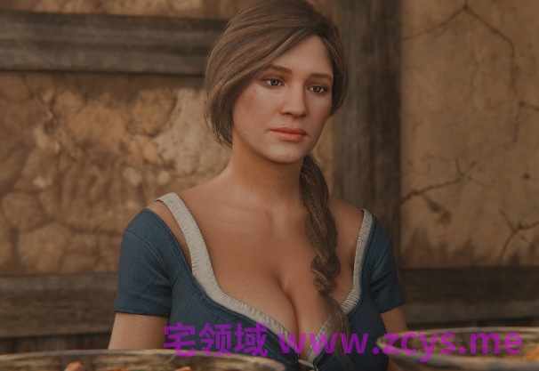 [CumkeySFM] 5月作品 巨乳肥臀熟女在酒馆众人围观下被发情公狗后入中出[360M]