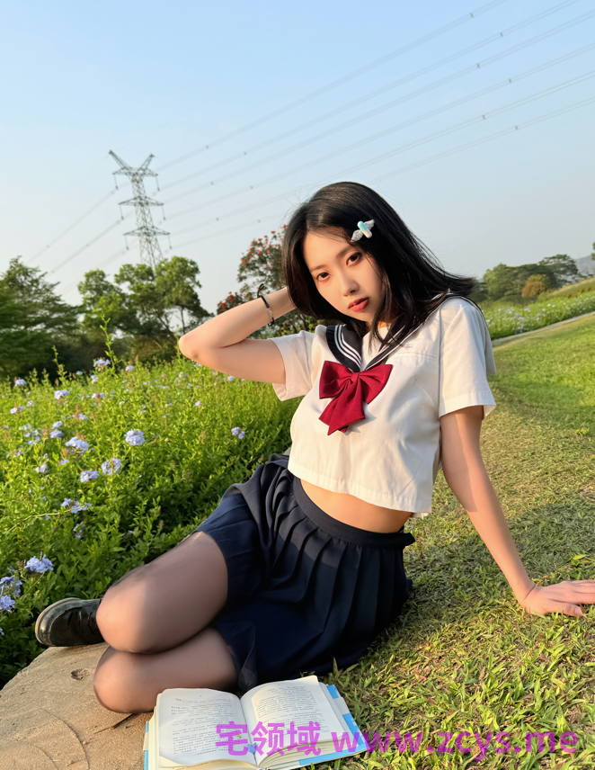 七只红豆 - 蓝花JK 【39P495M】