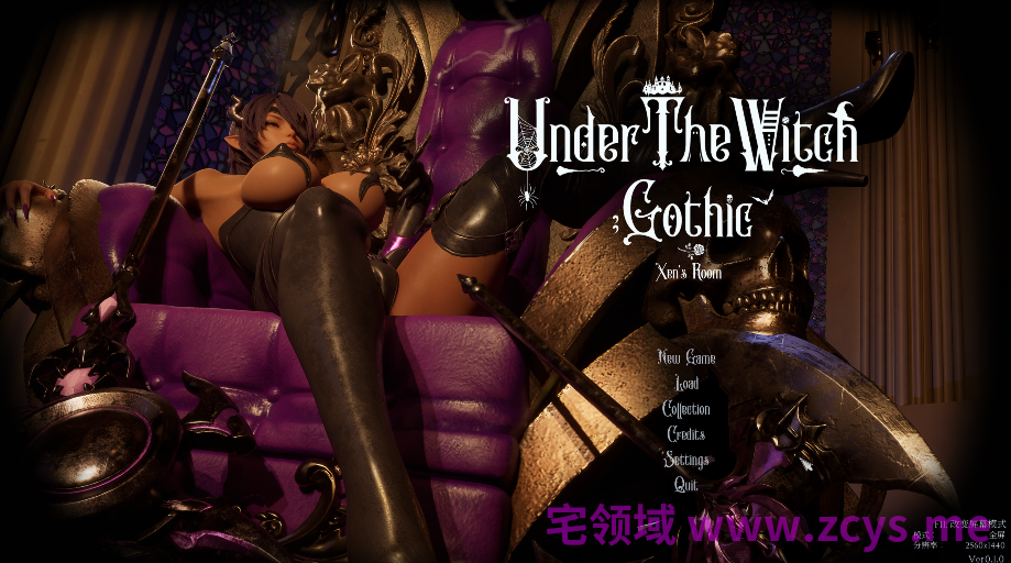 [亚洲风3D] 魔女的侵袭：泽恩的房间 Xen's room v0.1 官中[3.2G]