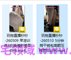 玩物直播杪杪-260509+260510 【2V】【318MB百度云】