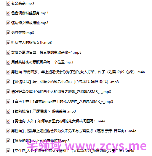 18R音频混搭 芝恩㱏 护士1占有欲max护士的私人护理+请好好享受属于我们两个人的温泉之旅哦 1.0G 百度盘