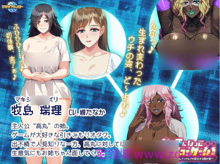 【拔作ADV】ビッチになって、ニューゲーム! ~ゲームと連動してリアルでも変化する姉の姿~AI汉化版