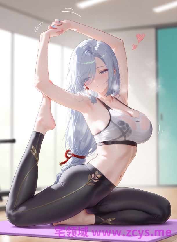 [Coolsummer]原神：申鹤 健身房[252P/780M]
