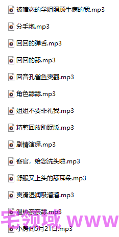 小水欧尼 18+音声 分手炮 466M 百度盘