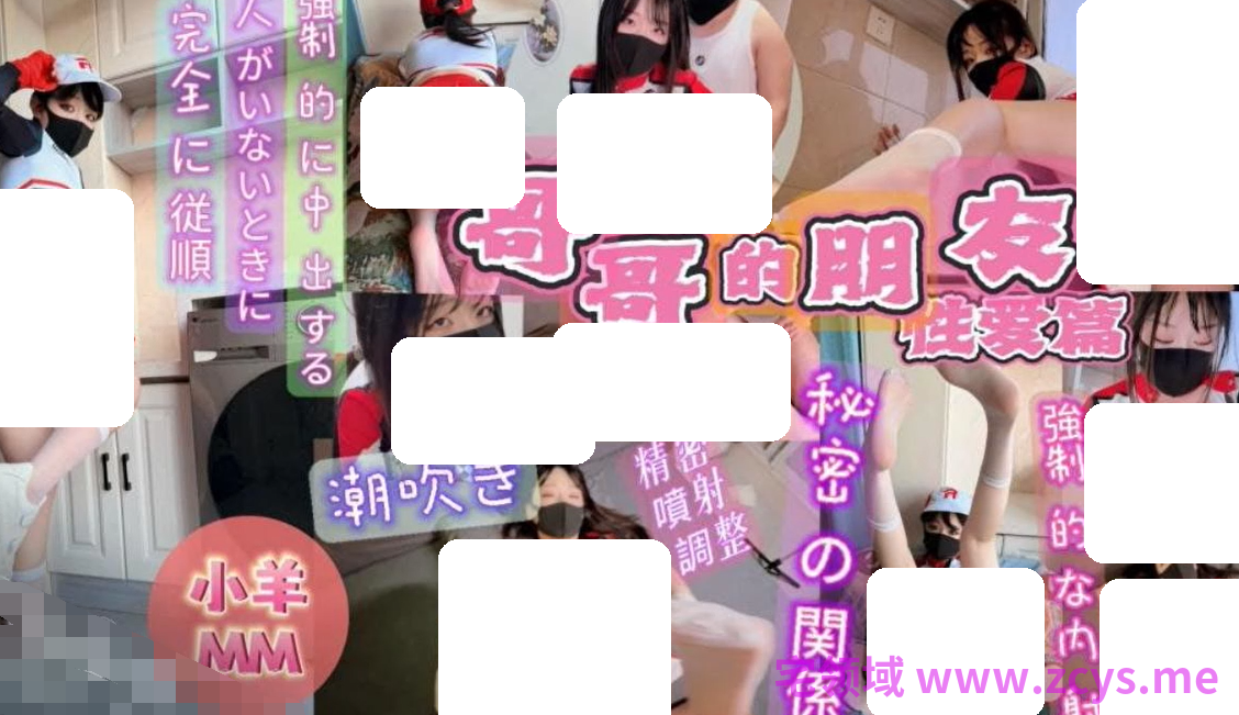 小羊MM～卡在洗衣机里，哥哥的朋友性爱篇 【1V1.04G】
