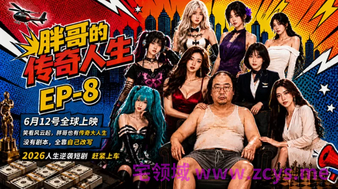 胖哥的传奇人生 肥猪佬逆袭一杆金枪横扫江湖 各路女神全沦陷 4-8集[160M]