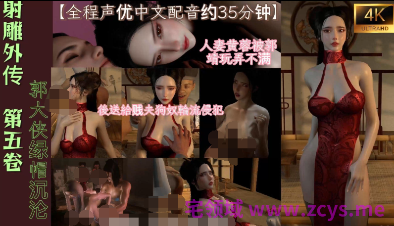 dicki 新品 射雕外传 - 第五卷 全程声优中文配音约38分钟[3.8G]
