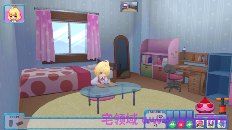 【互动SLG】[3D]ひみつのまいにち ― こっそり見守るあの子の生活 ―DL版[新作][汉化]