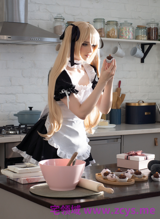 Candy Ball 死或生 - 玛丽·萝丝 白丝女仆 Marie Rose【87P344M】