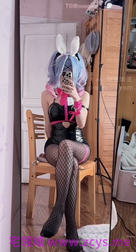长腿萝莉 水银 cos兔子洞初音未来3v207m