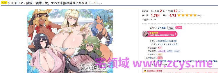 【日式RPG】リスタリア - 階級・領地・女。すべてを掴む成り上がりストーリー -AI汉化版[新作]
