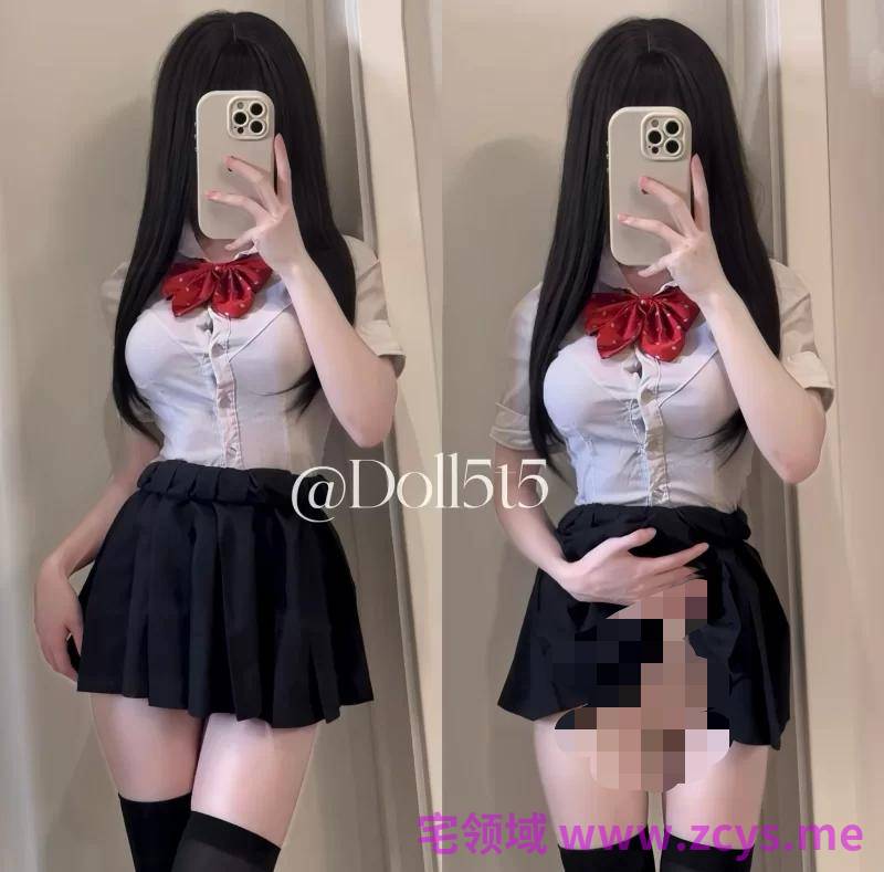可萝可御的JK白虎女孩 樰饼