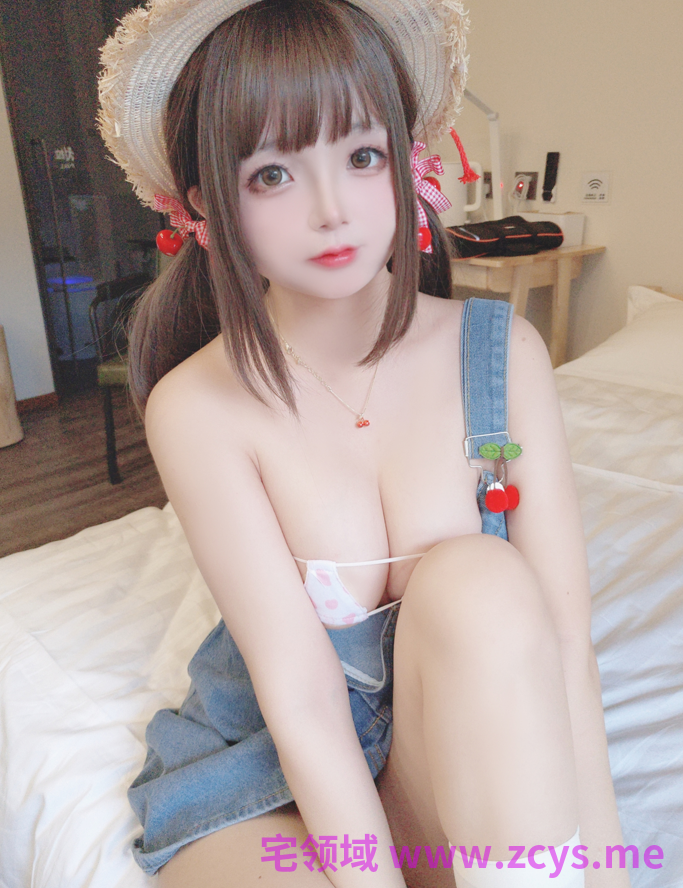 日奈娇 - 背带牛仔裤 【44P76M】