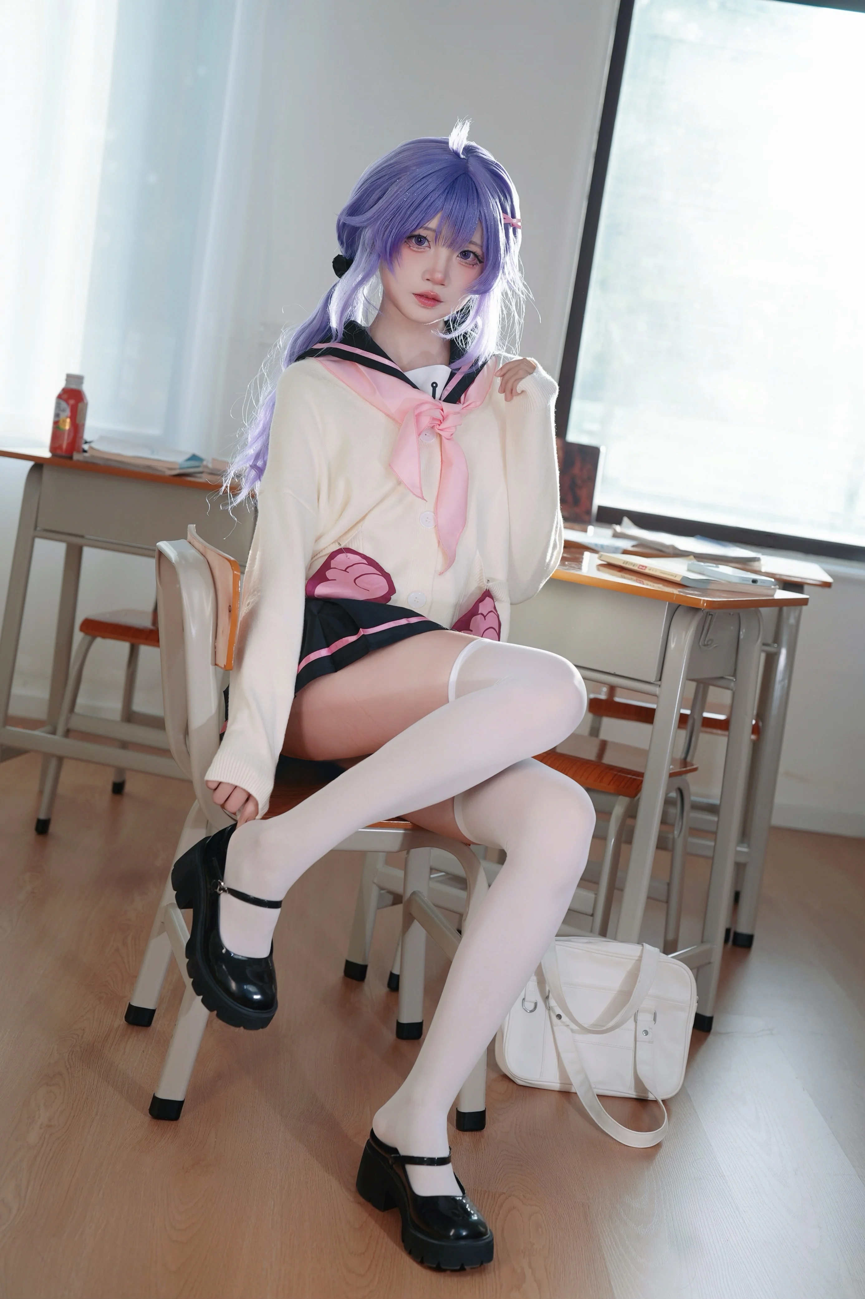 【新】五更百鬼-碧蓝航线 海风(菪)睡衣兔女郎+独角兽JK【33P】【211MBpikpak云盘】