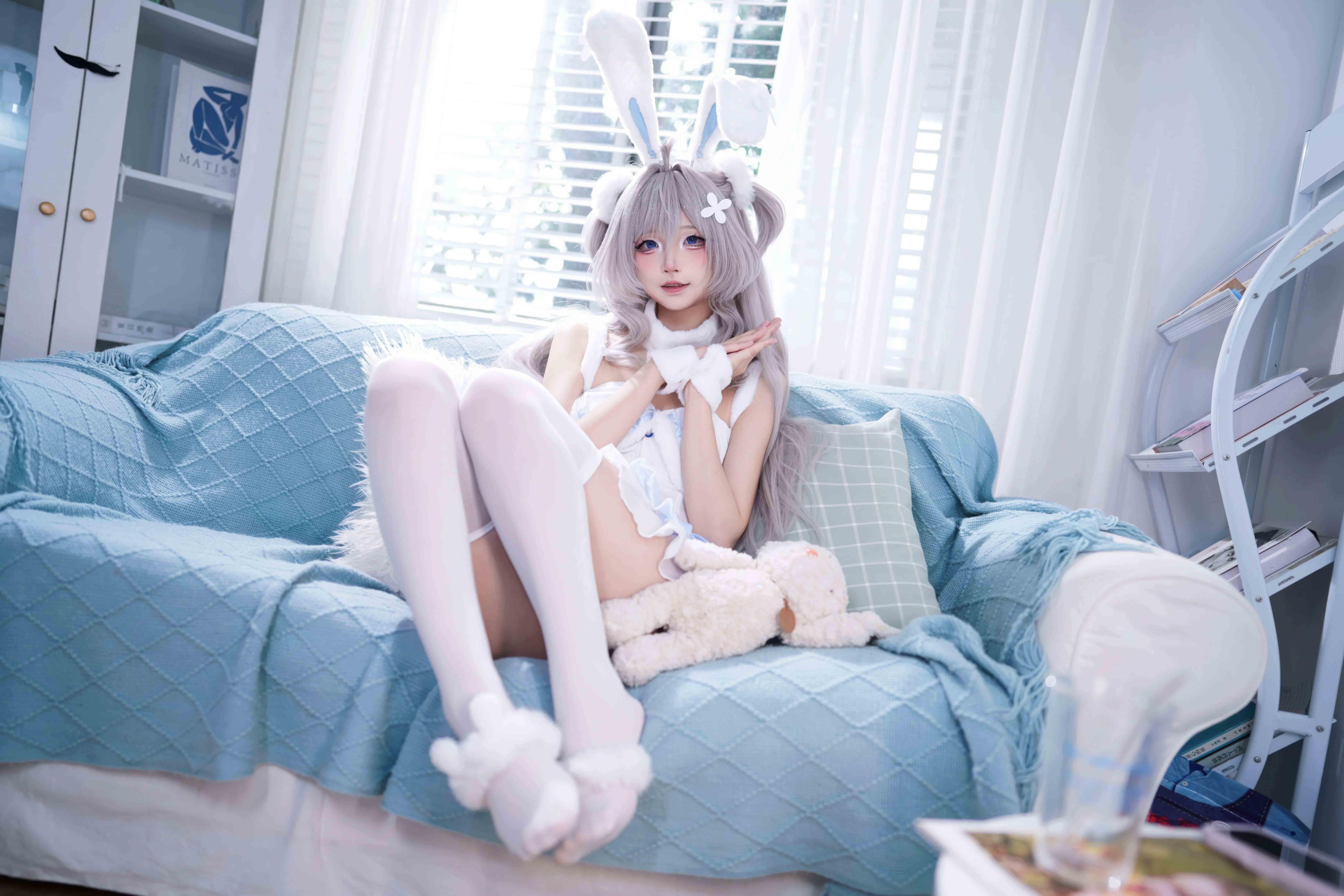 【新】五更百鬼-碧蓝航线 海风(菪)睡衣兔女郎+独角兽JK【33P】【211MBpikpak云盘】