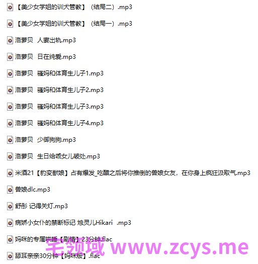 18R音频混搭 洛萝贝 人妻出轨+日在纯爱 684M P盘