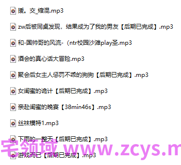 焱绯18+音频 10A599M 百度盘