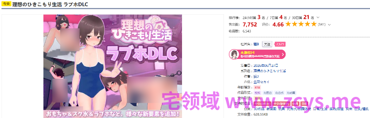 【同居养成SLG】[3D]理想的家里蹲生活 ～父女的亲密同居～Ver1.2.0 DL官方中文版+DLC