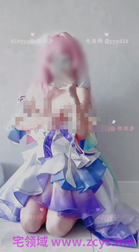 新 推特cos萝莉福利姬  小颜 cos昔涟假屌自慰骑乘 8分钟