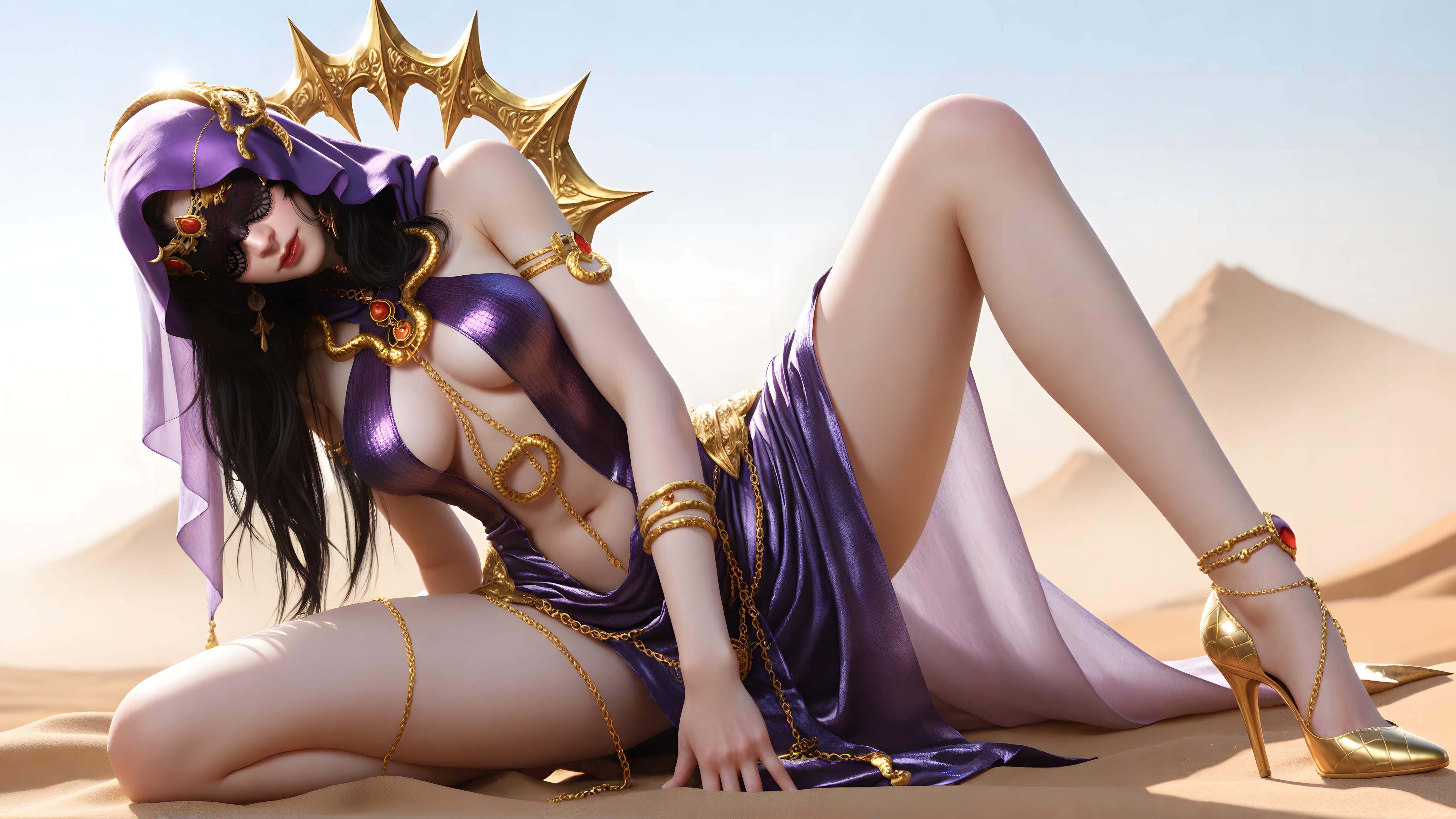 [AI动漫]（搬运至260714）逆战-精绝女王【小巳】【72P】【887MB百度云】