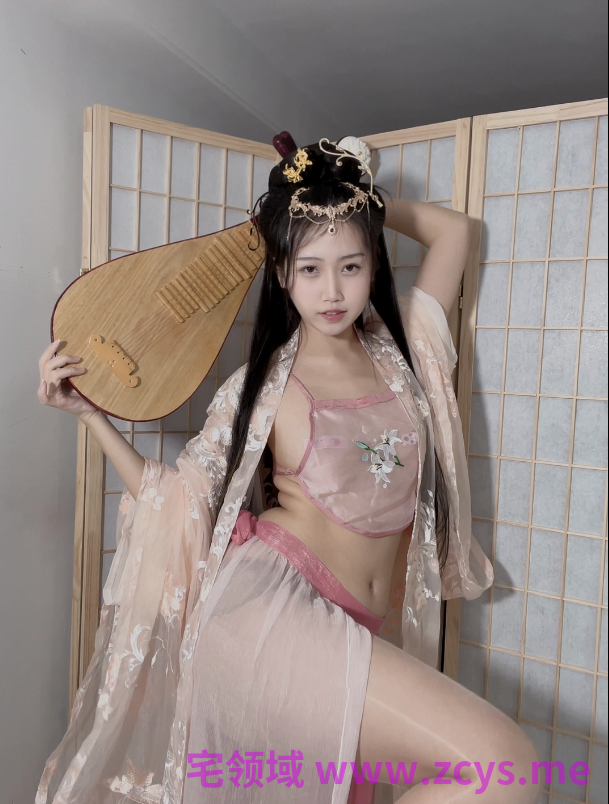 颜值很高的汉服琵琶女神1v988m