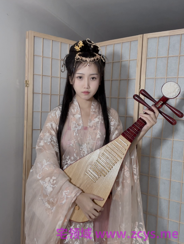 颜值很高的汉服琵琶女神1v988m