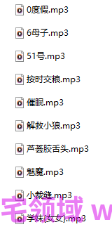 橙啤啤吖 18+音频 10A445M百度盘