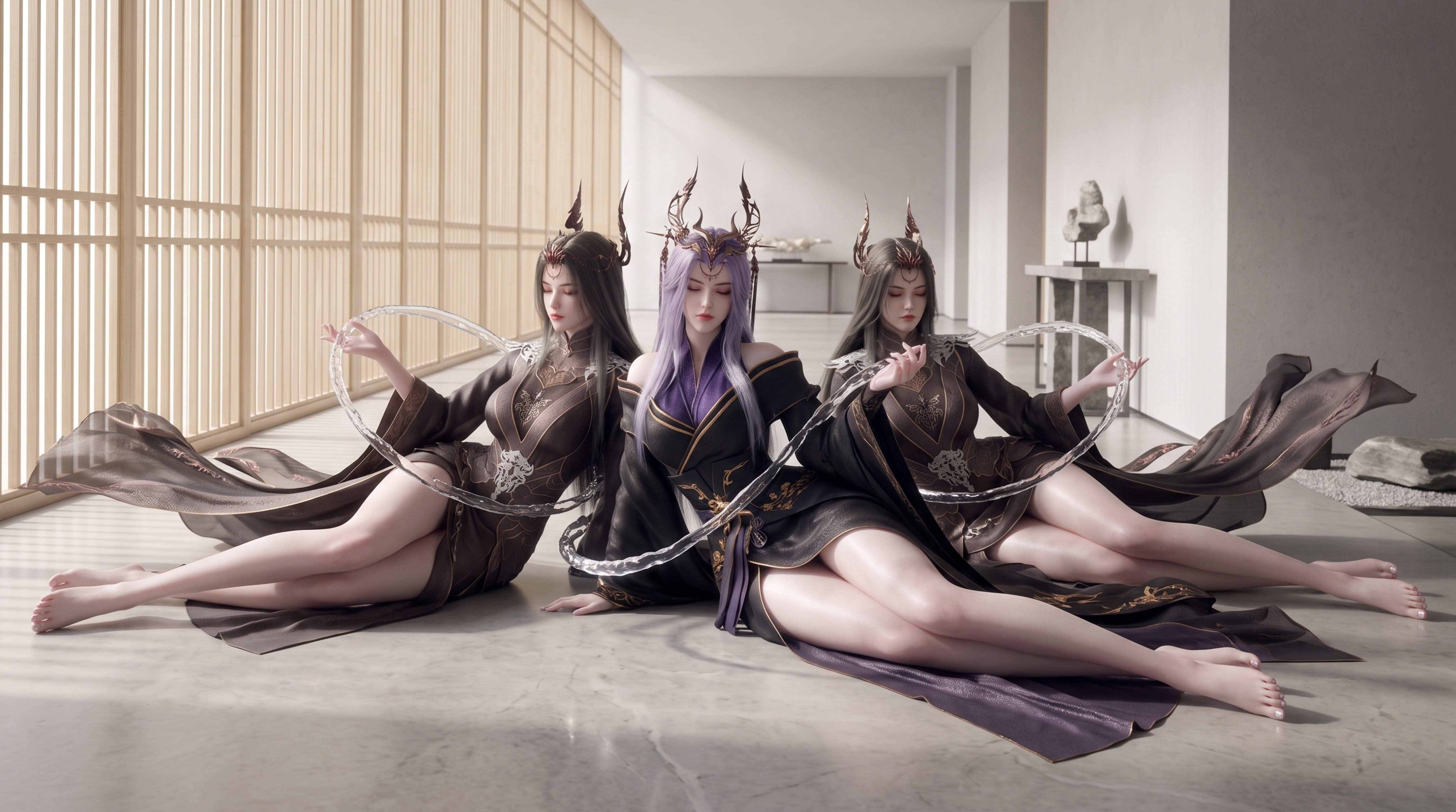 [AI动漫]（搬运至260723）师兄啊师兄-云霄 九曲黄河大阵【音璃】【542P】【716MB百度云】